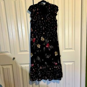 DKNY Floral Maxi Dress Size 14